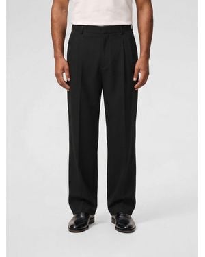 Ami Paris Wool Tailored Pants - Black