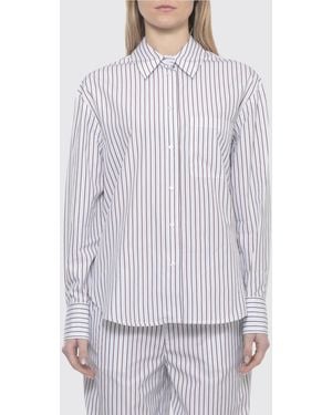 Loulou de Saison Striped Cotton Shirt - White