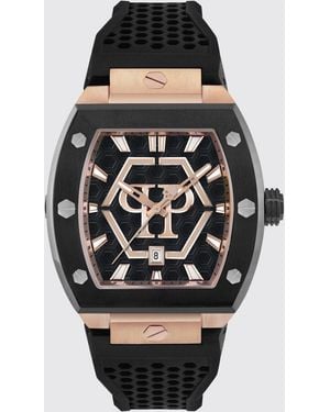 Philipp Plein The Hexagon Phantom Stainless Steel Watch - Black