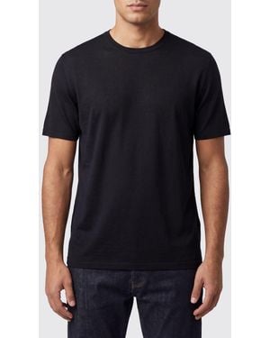 Roberto Collina Basic Cotton T-Shirt - Black