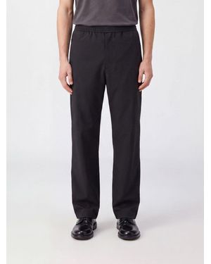 Jil Sander Straight-Leg Technical Fabric Track Pants With Elasticated Waist - Black