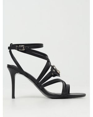 Just Cavalli Flat Sandals - Black