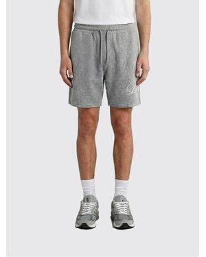 Represent Cotton Logo Jogging Shorts - Gray