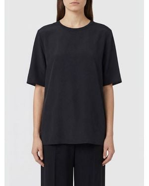 JOSEPH Satin Blouse - Black