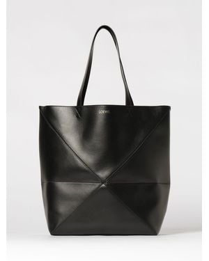 Loewe Borsa Puzzle Fold Tote Xl - Nero