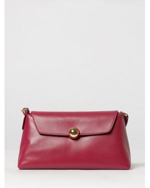 Furla Sfera Small Smooth Leather Handbag With Removable Strap - Pink