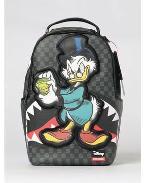 Sprayground Mochila Disney Scrooge Money Con Estampado De Cuadros - Gris
