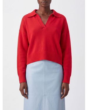 Soft Goat Jersey Mujer - Rojo