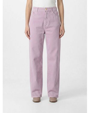 Alberta Ferretti 5-Pocket Jeans - Pink