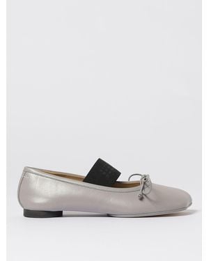 MM6 by Maison Martin Margiela Ballerina Anatomic Tabi - Bianco