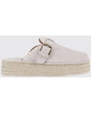 Mou Flat Sandals - White