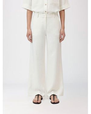Closed Pantaloni Wide-Leg - Bianco