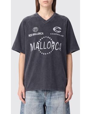 Camper Rcd Mallorca V-Neck T-Shirt - Grey