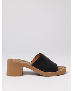 See By Chloé Joline Mules In Leather And Rubber - Black