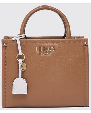 Liu Jo Ridhi Grained Faux Bag - Brown