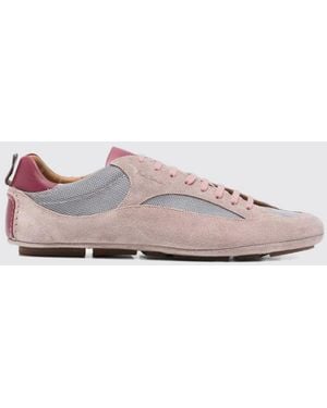 Paul Smith Suede And Mesh Trainers - Pink