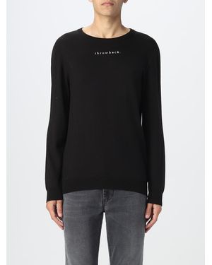 Throwback. Pullover Herren - Schwarz