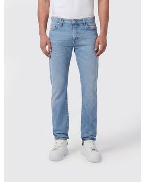 Philipp Plein Cotton Slim Fit Jeans - Blue