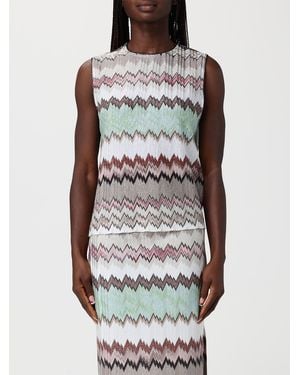 Missoni Zigzag Lurex Viscose Top - Multicolour