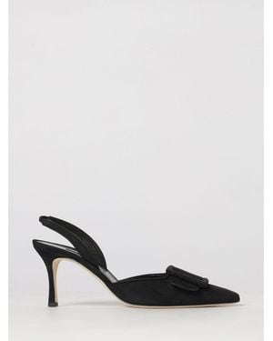 Manolo Blahnik Décolleté Slingback Maysli - Nero
