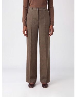 P.A.R.O.S.H. Pantalon Femme P.A.R.O.S.H - Marron