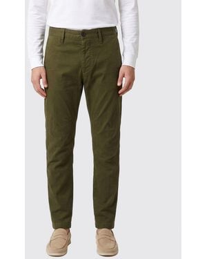 DSquared² Stretch Cotton Chino Trousers - Green