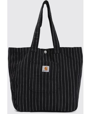 Carhartt Pinstripe Tote Bag - Black