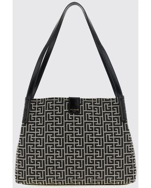 Balmain Shoulder Bag - Black