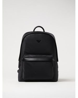 Emporio Armani Recycled Nylon Backpack - Black