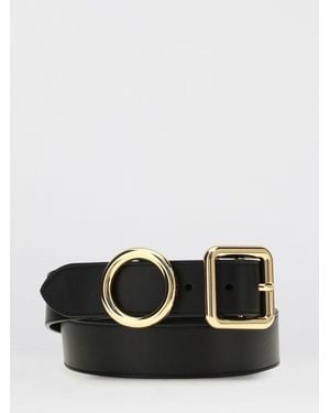 Jacquemus Le Regalo Leather Belt - Black