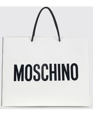 Moschino Leather Bag - White