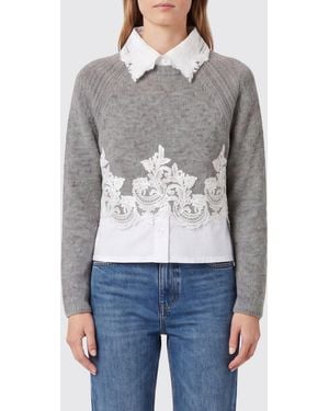 Ermanno Scervino Pullover Damen - Grau