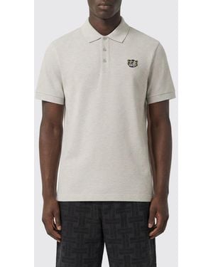 KENZO Tiger Cotton Polo Shirt - Grey
