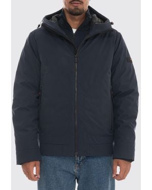 Peuterey Chaqueta Con Capucha Loge Con Relleno Primaloft - Azul