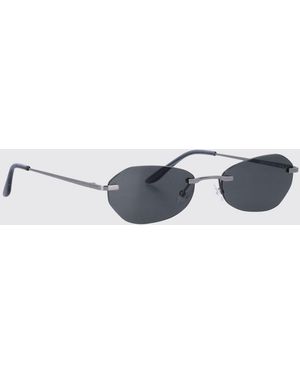 Our Legacy Adorable Metal Sunglasses - White