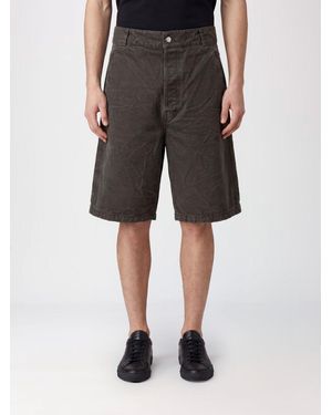 Fear Of God High-Waisted Cotton Sport Shorts With Slash Pockets - Grey