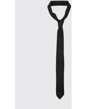 Lardini Classic Virgin Wool And Mohair Blend Tie With 7.5 Cm Width - Blue