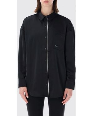 Nike Satinhemd - Blau