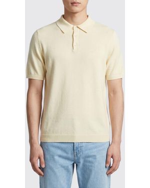 Roberto Collina Cotton Blend Polo Shirt - Blue