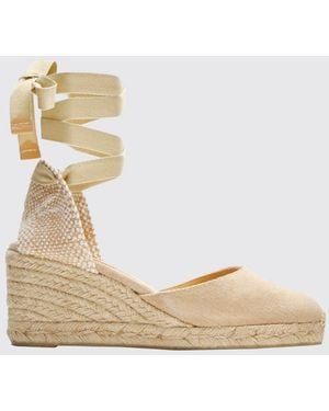 Castañer Carina Cotton Canvas Espadrilles - Natural