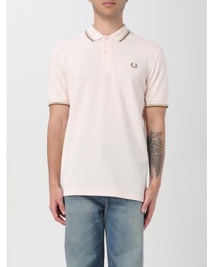 Comme des Garçons Tipped Polo Shirt M3600 Classic Cotton - Pink