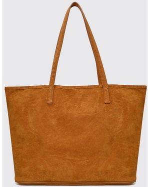 MC2 Saint Barth City Suede Shoulder Bag - Brown