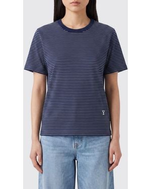 Ami Paris T-Shirt Damen - Blau