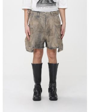 Rick Owens Stefan Cotton Shorts - Natural