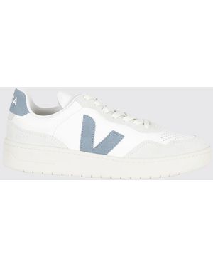 Veja V-90 O.T. Leder-Sneakers - Weiß