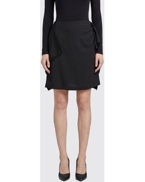 Loewe Wool Skirt - Black