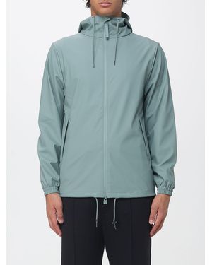 Rains Storm Breaker Hooded Windbreaker Jacket - Blue