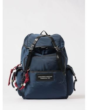 DSquared² Zaino Heritage - Blu
