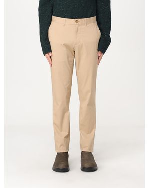 Michael Kors Cotton Blend Chino Trousers - Natural