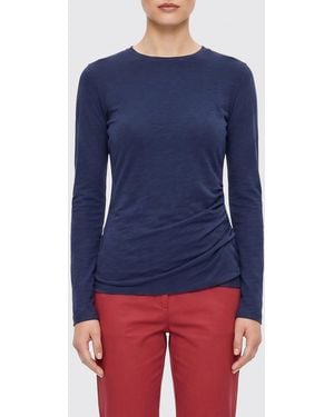 Jil Sander Baumwoll-Top - Blau
